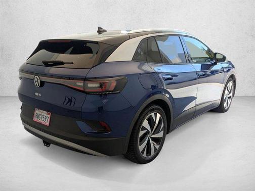 Dusk Blue Metallic/Black Roof 2021 Volkswagen ID.4 1st Edition