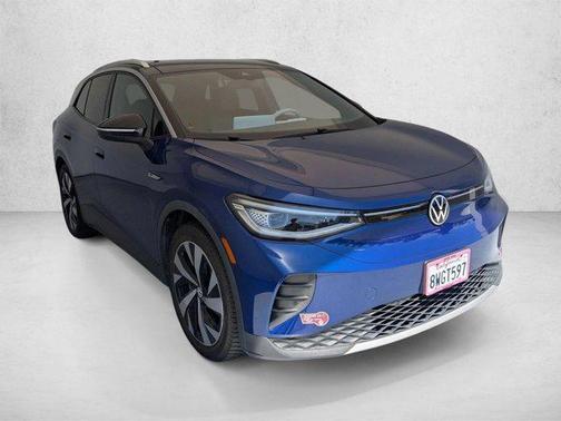 Dusk Blue Metallic/Black Roof 2021 Volkswagen ID.4 1st Edition