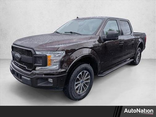 Red 2018 Ford F-150 XLT