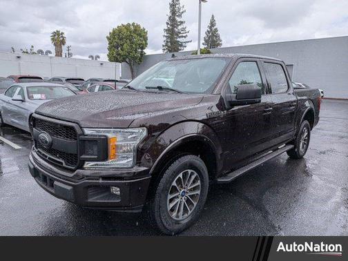 Red 2018 Ford F-150 XLT