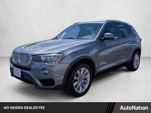 Glacier Silver Metallic 2017 BMW X3 xDrive28i