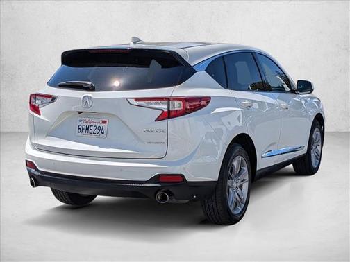 White Diamond Pearl 2019 Acura RDX Advance Package
