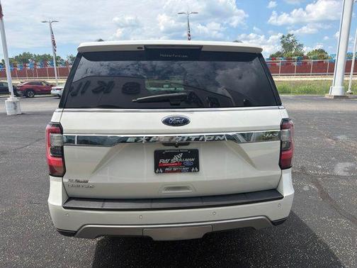 Star White Metallic Tri-Coat 2020 Ford Expedition Max Limited