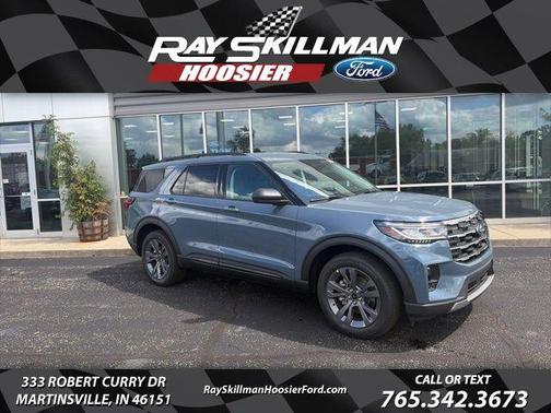 Vapor Blue Metallic 2026 Ford Explorer Active
