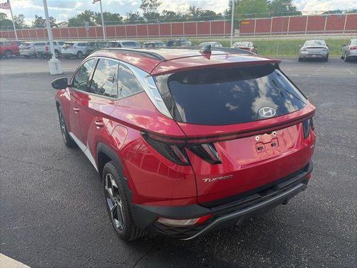 Calypso Red 2022 Hyundai TUCSON Limited