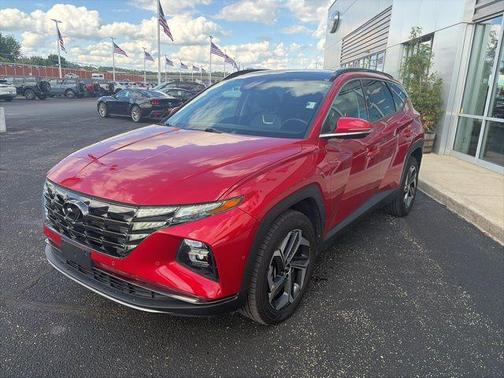 Calypso Red 2022 Hyundai TUCSON Limited