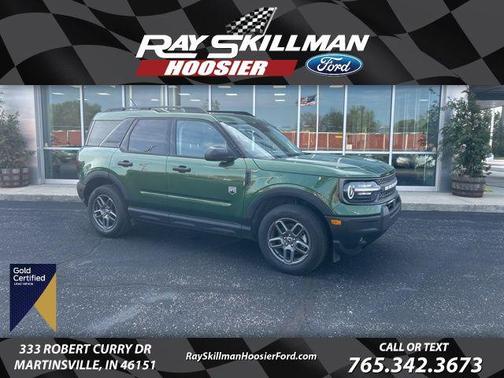 ERUPTION GREEN METALLIC 2025 Ford Bronco Sport Big Bend
