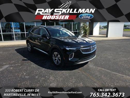 Ebony Twilight Metallic 2021 Buick Envision AWD Essence