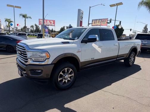 Pearl White 2021 RAM 3500 Longhorn