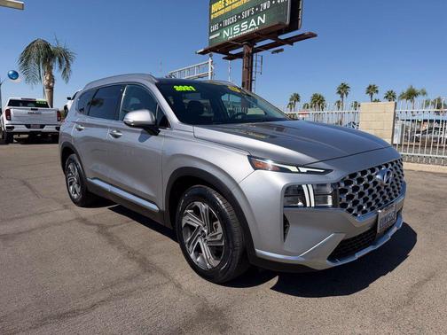 Shimmering Silver 2021 Hyundai SANTA FE SEL 2.4