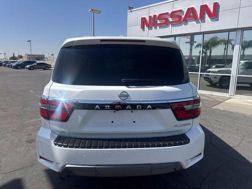 Aspen White 2022 Nissan Armada Platinum 4WD