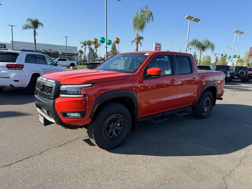 Afterburn Orange 2026 Nissan Frontier PRO-4X