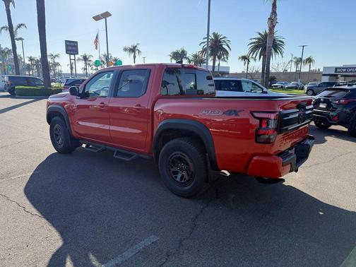 Afterburn Orange 2026 Nissan Frontier PRO-4X