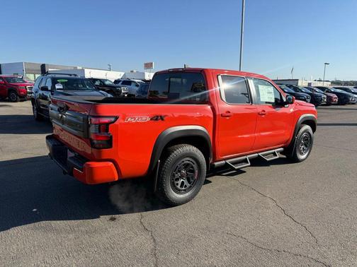 Afterburn Orange 2026 Nissan Frontier PRO-4X