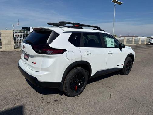 White Pearl 2026 Nissan Rogue Rock Creek