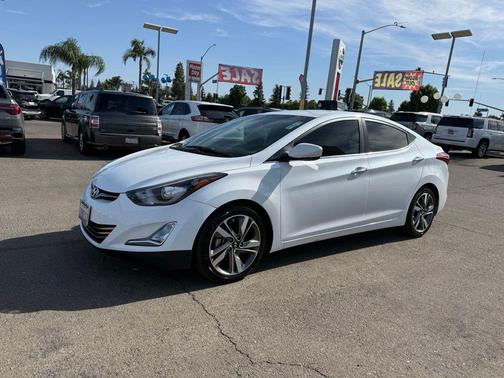 Quartz White Pearl 2016 Hyundai ELANTRA Limited