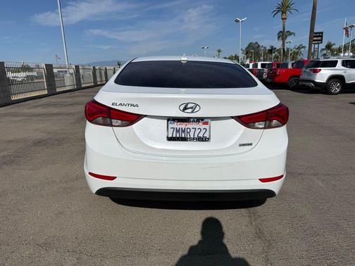 Quartz White Pearl 2016 Hyundai ELANTRA Limited