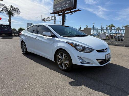 Quartz White Pearl 2016 Hyundai ELANTRA Limited