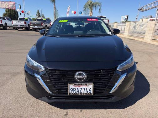 Super Black 2025 Nissan Sentra SV