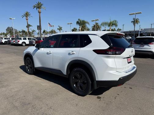 White Pearl 2026 Nissan Rogue SV