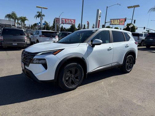 White Pearl 2026 Nissan Rogue SV