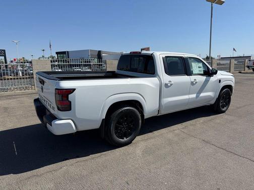 Glacier White 2026 Nissan Frontier SV