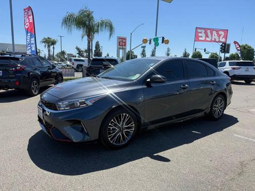 Gravity Gray 2023 Kia Forte GT-Line