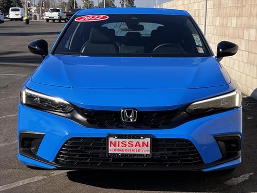 Blue 2022 Honda Civic Sport