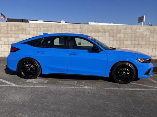 Blue 2022 Honda Civic Sport