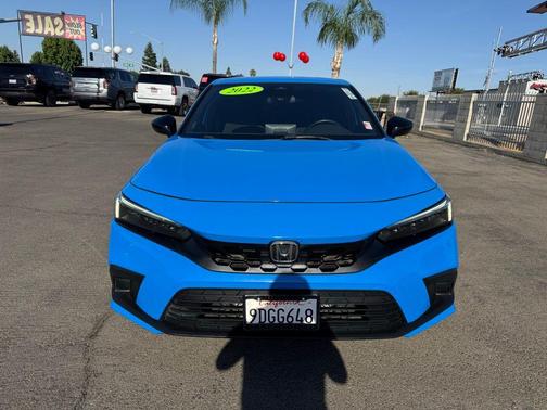 Blue 2022 Honda Civic Sport