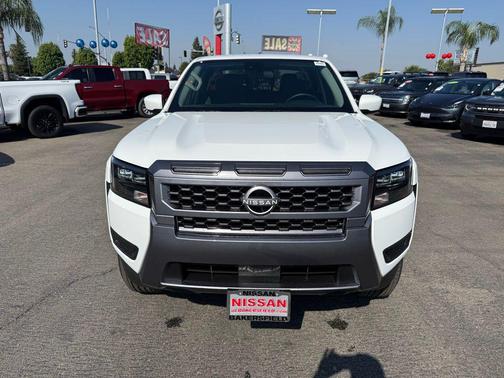 Glacier White 2026 Nissan Frontier SV