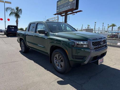 Green Metallic 2026 Nissan Frontier SV