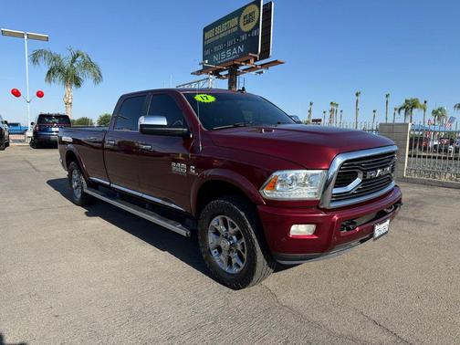 Red 2017 RAM 3500 Longhorn