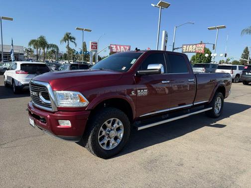 Red 2017 RAM 3500 Longhorn