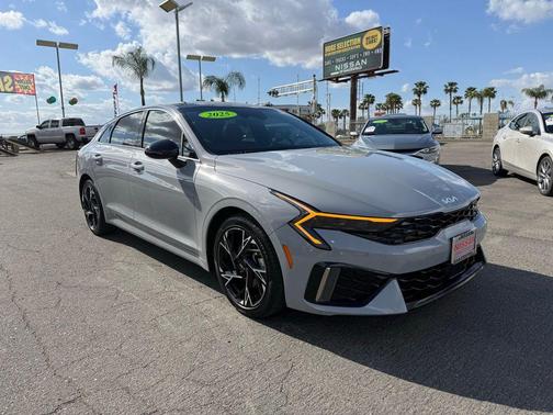 Wolf Gray 2025 Kia K5 GT-Line