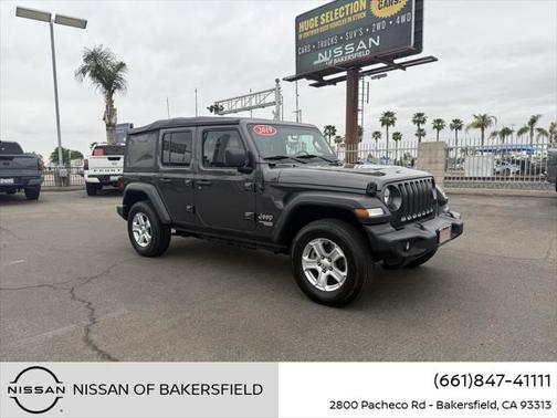 2019 Jeep Wrangler Unlimited Sport