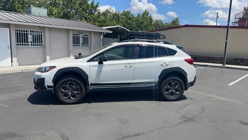 Crystal White Pearl 2021 Subaru Crosstrek Sport