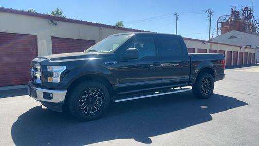Shadow Black 2017 Ford F-150 XLT