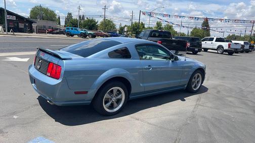 Satin Silver Clearcoat Metallic 2005 Ford Mustang GT