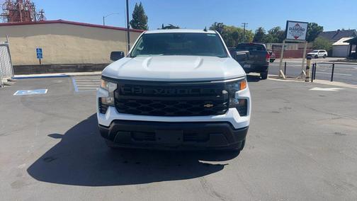 Summit White 2023 Chevrolet Silverado 1500 WT