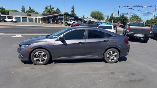 Modern Steel Metallic 2020 Honda Civic LX