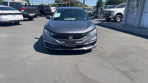 Modern Steel Metallic 2020 Honda Civic LX