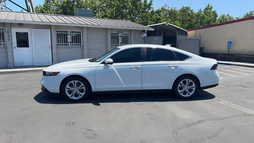 Platinum White Pearl 2023 Honda Accord LX 1.5T