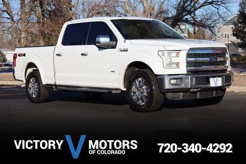 Oxford White 2015 Ford F-150 Lariat