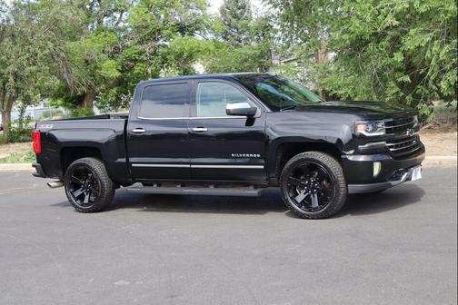 Black 2017 Chevrolet Silverado 1500 LTZ