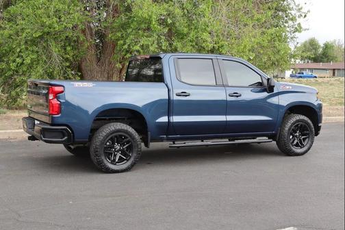 Northsky Blue Metallic 2022 Chevrolet Silverado 1500 Limited Custom Trail Boss