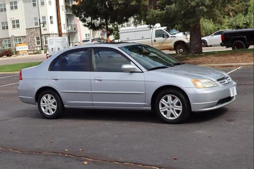 Silver 2003 Honda Civic EX