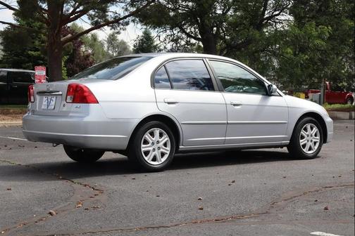 Silver 2003 Honda Civic EX