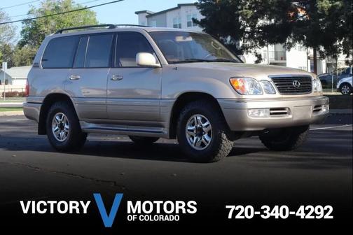 Beige 1999 Lexus LX 470 Base