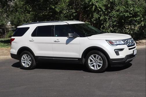 White 2019 Ford Explorer XLT